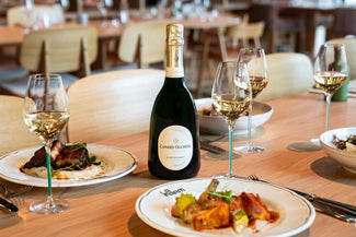 Accords mets et champagnes au Printemps